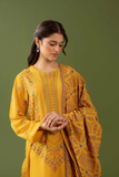 FJYL20085 Winter 3 Piece Dhanak Fully Embroidered Unstitched