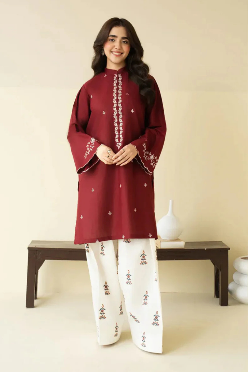 FJBW2079 Lawn 2 Piece fully Embroidered Unstitched