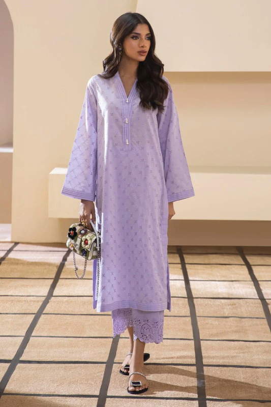 FJPR3002 Lawn 2 Piece fully Embroidered Unstitched