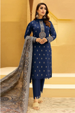 FjBE2090 Winter 3 Piece Dhanak Fully Embroidered Unstitched