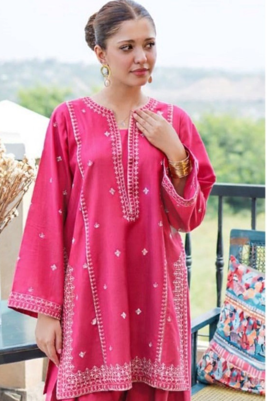 FJBW2082 Lawn 2 Piece fully Embroidered Unstitched