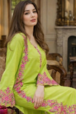 FJP2011 WINTER 2 PIECE DHANAK FULLY EMBROIDED
