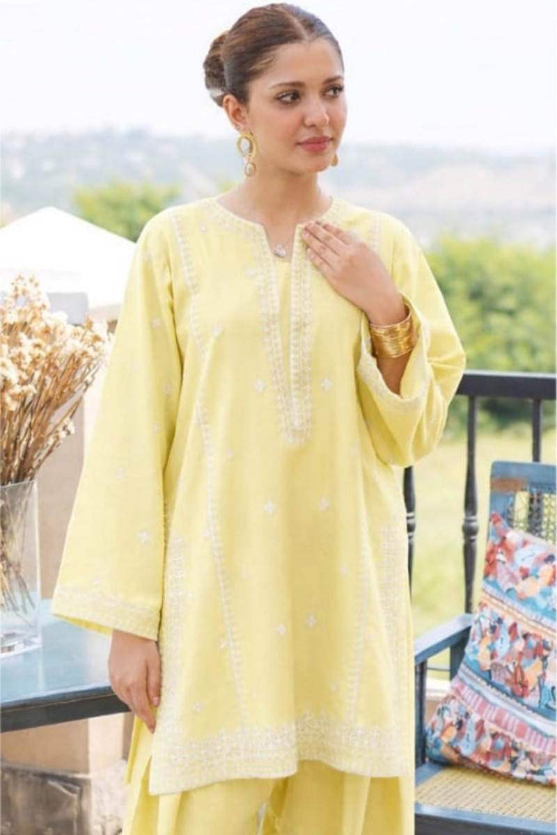 FJBW2089 Lawn 2 Piece fully Embroidered Unstitched