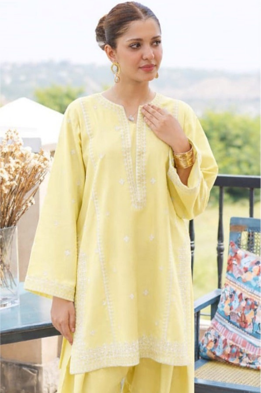 FJBW2089 Lawn 2 Piece fully Embroidered Unstitched