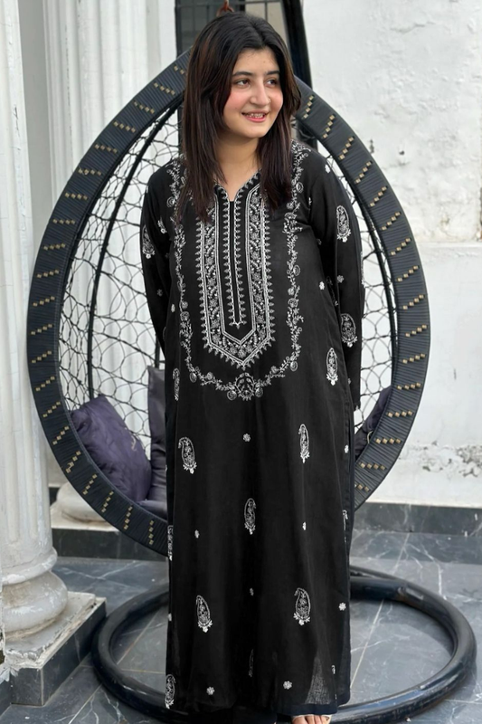 FJBW2092 Lawn 2 Piece fully Embroidered Unstitched