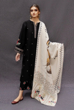 FJB20076 Dhanak Winter 3 Piece Fully Embroidered