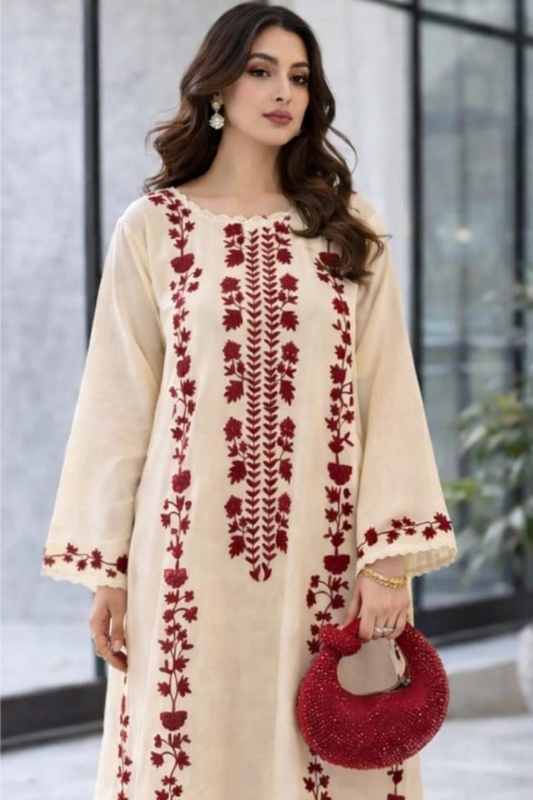 FJBW2074 Lawn 2 Piece fully Embroidered Unstitched