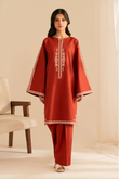 FJO2012 WINTER 2 PIECE DHANAK FULLY EMBROIDED