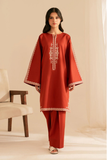 FJO2012 WINTER 2 PIECE DHANAK FULLY EMBROIDED
