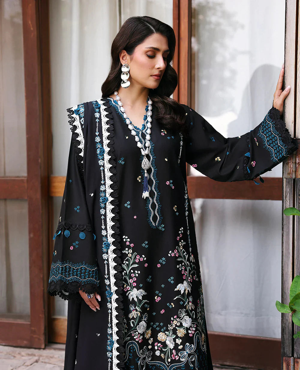 FJB20075 Dhanak Winter 3 Piece Fully Embroidered