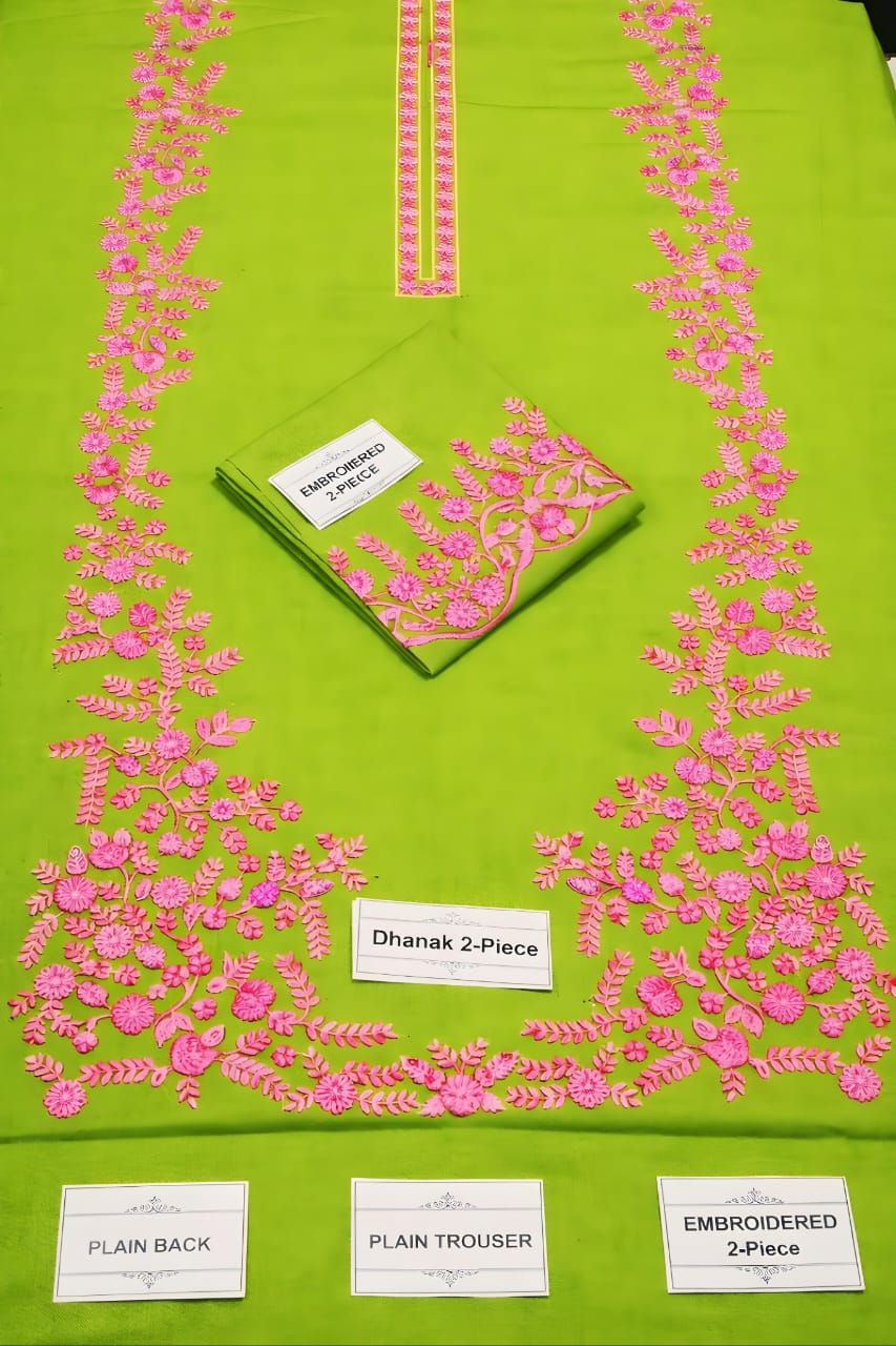 FJP2011 WINTER 2 PIECE DHANAK FULLY EMBROIDED