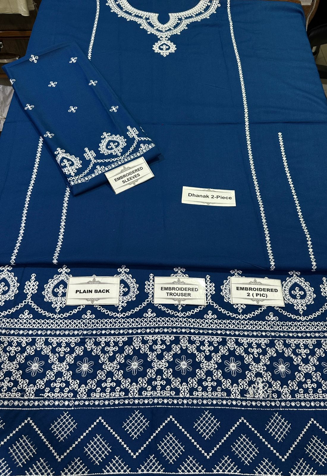 FJR2004 Winter 2 piece fully embraided unstitched