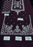FJPWE2041 Winter 2 Piece Dhanak Fully Embroidered Unstitched